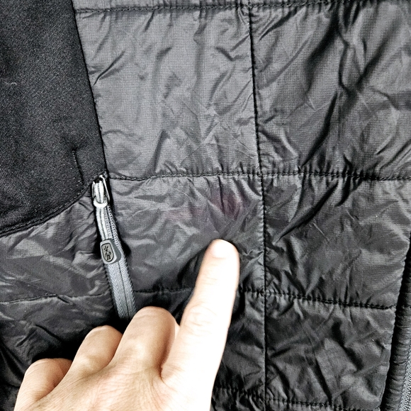 SMARTWOOL | merino wool blend quilted full zip jacket - Picture 4 of 13